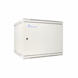 Extralink EX.12974, Rack monté sur le mur, 12U, 65 kg, Verrouillage des touches, Rails de rack, Gris
