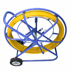 Extralink CABLE PULLING ROD 8MM 100M PILOT Z W£ÓKNA SZKLANEGO DO PRZECI¥GANIA KABLI 8MM 100M ZÓ£TY extracteur/alimenteur de câbles Jaune