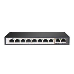 Extralink EX.14312 commutateur réseau Non-géré L2 Gigabit Ethernet (10/100/1000) Connexion Ethernet, supportant l'alimentation via ce port (PoE) Noir