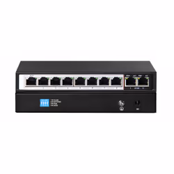 Extralink EX.14312 commutateur réseau Non-géré L2 Gigabit Ethernet (10/100/1000) Connexion Ethernet, supportant l'alimentation via ce port (PoE) Noir