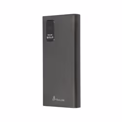 Extralink EX.19485, 10000 mAh, Lithium Polymère (LiPo), 22,5 W, Noir