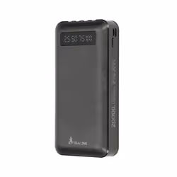 Extralink EX.19614, 20000 mAh, Lithium Polymère (LiPo), 10 W, Noir