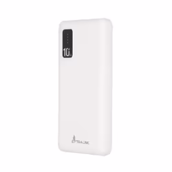 Extralink EX.19638, 10000 mAh, Lithium Polymère (LiPo), 10 W, Blanc