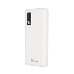 Extralink EX.19638 banque d'alimentation électrique Lithium Polymère (LiPo) 10000 mAh Blanc