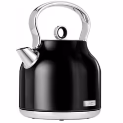 MPM MCZ-93, 1,7 L, 2200 W, Noir, Argent, Acier inoxydable, Indicateur de niveau d'eau, Sans fil