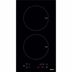 MPM 30-IM-06, Noir, Intégré, 52 cm, Plaque avec zone à induction, Verre, 2 zone(s)