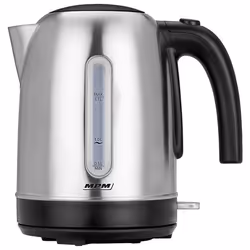 MPM MCZ-102M, 1,7 L, 2200 W, Noir, Acier inoxydable, Acier inoxydable, Indicateur de niveau d'eau