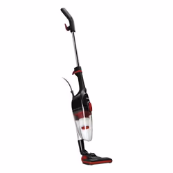 MPM MOD-39, Aspirateur-balai 2 en 1, Sans sac, Noir, Rouge, 0,6 L, Sec, HEPA