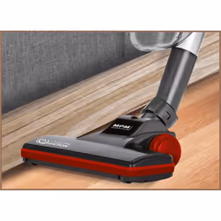MPM MOD-39 aspirateur balai et balai électrique Aspirateur-balai 2 en 1 Secteur Sec HEPA Sans sac 0,6 L 600 W Noir, Rouge - Vue supplémentaire 6