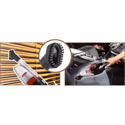 MPM MOD-39 aspirateur balai et balai électrique Aspirateur-balai 2 en 1 Secteur Sec HEPA Sans sac 0,6 L 600 W Noir, Rouge - Vue supplémentaire 8