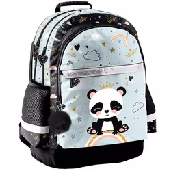 Sac à dos Panda Happy Days 41 CM - 2 Cpt