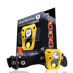 Everactive HL250 torche et lampe de poche Jaune Lampe frontale LED