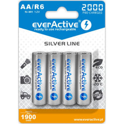 Everactive EVHRL6-2000 pile domestique Batterie rechargeable AA Hybrides nickel-métal (NiMH)