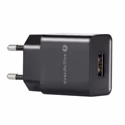 Everactive SC-200B, Intérieure, Secteur, 5 V, 2,4 A, Noir