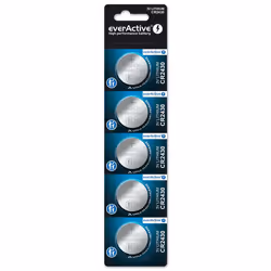 Everactive CR24305BL, Batterie à usage unique, CR2430, Lithium, 3 V, 5 pièce(s), 10 année(s)