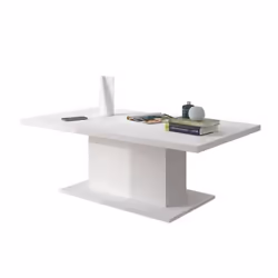 Table basse - Table basse Tucson 148 429468 - Blanc - 110x60x43cm