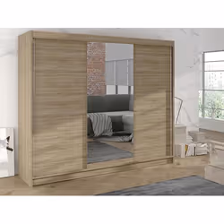 Armoire - Armoire Atlanta 159 406743 - Sonoma chêne - 200x215x58cm