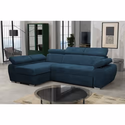 Canapé dangle Columbus 192 - Poso 05 - 255x85x170cm - Bleu