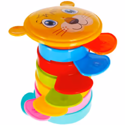 Les jouets sont le moyen idéal pour favoriser le développement des tout petits. Le jouet Bam-Bam Stacking Cups ne divertit pa ...
