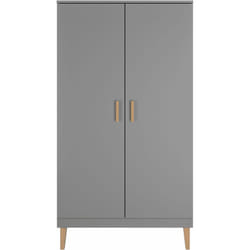 Armoire 2 portes Kocot Kids Kubi - Gris