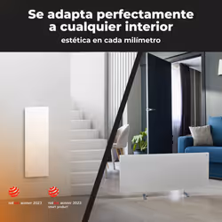 AENO Infrarot Heizkörper Premium Eco Smart LED GH3S 700W WH retail Intérieure Gris