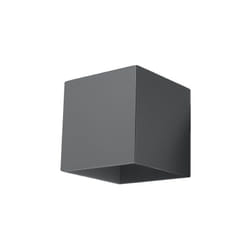 Sollux - Applique mural quad 1 1xG9 aluminium anthracite SL.0565 solllux