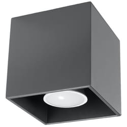 Sollux - Plafonnier Quad aluminium 1xG9