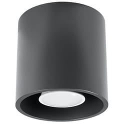 Sollux - Plafonnier Orbis aluminium 1xG9