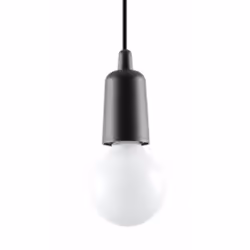 Lampe suspendue minimaliste DIEGO La lampe suspendue DIEGO rend hommage non seulement à l'inventeur de l'ampoule, mais aussi  ...
