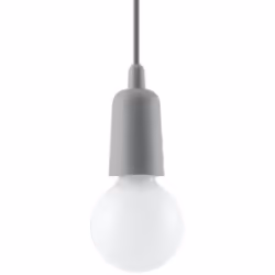 Lampe suspendue minimaliste DIEGO La lampe suspendue DIEGO rend hommage non seulement à l'inventeur de l'ampoule, mais aussi  ...