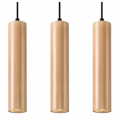 Suspension LINO 3 GU10 LED Moderne Loft BOHO Design Couloir - BOIS