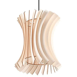 Suspension ORIANA Bois Moderne Intérieur Lampe pour Chambre Salon E27