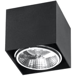 Sollux - Plafonnier Blake aluminium 1xGU10