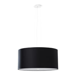 Sollux OTTO Suspension Cylindrique Noir 50cm E27