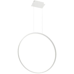 Lighting Rio Plafonnier suspendu cercle led intégré, blanc, 4000K, 5520lm - Sollux