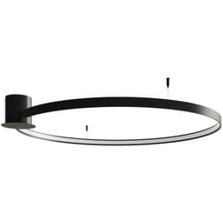 Lighting Rio Semi-encastré à led intégré, noir, 4000K, 7820lm - Sollux