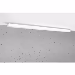 Sollux PINNE Plafonnier Linéaire LED Intégré 145cm Blanc 3000K | Finition : Blanc | Matériel : Acier Hauteur (cm) : 150,00 |  ...