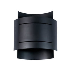 Applique murale - SOLLUX - Hestia - Noir - Acier - G9 - 23 cm