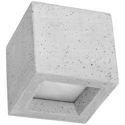 Applique Leo béton, verre 1xG9 Sollux