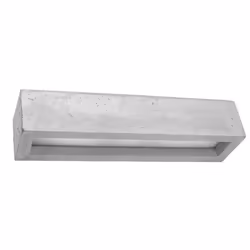 Applique murale - SOLLUX - Vega - Gris béton - 50 cm - E27 - Design contemporain