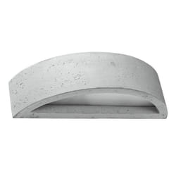 Applique murale - Sollux Lighting - Atena - Gris béton - 40 cm - E27 - Design contemporain