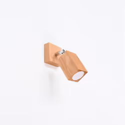 TECHBREY Applique Murale Bois Keke SOLLUX 170x190x80 mm  Bois