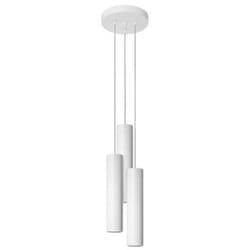 Lighting Lagos Plafonnier suspendu Cluster, blanc, 3x GU10 - Sollux