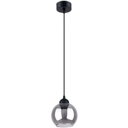 Sollux - Lampe suspendue alino 1 noir