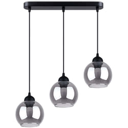 Sollux - Suspension Alino acier 3xE27