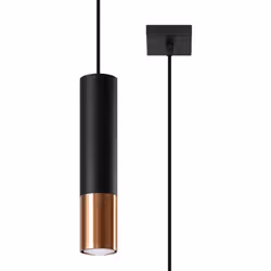 Nowoczesna lampa wisząca LOOPEZ Le luminaire suspendu LOOPEZ incarne l'élégance contemporaine. Sa forme simple et ses détails ...