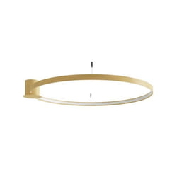 Plafonnier - SOLLUX - RIO 110 - Doré - LED 4000K - 3 ampoules nécessaires
