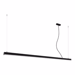 Sollux Pinne Plafonnier Led Suspendu Intégré Noir | Finition : Blanc | Matériau : Acier | Classement IP : IP20 | Hauteur : 15 ...