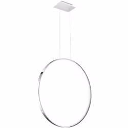 Sollux Rio Plafonnier Led Suspendu Intégré Chrome | Fini : Chromé | Matériau : aluminium | Classement IP : IP20 | Hauteur : 1 ...