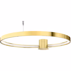 Sollux Rio Applique Led Intégrée Or Poli Galvanisé | Finition : Doré | Matériau : aluminium | Classement IP : IP20 | Hauteur  ...